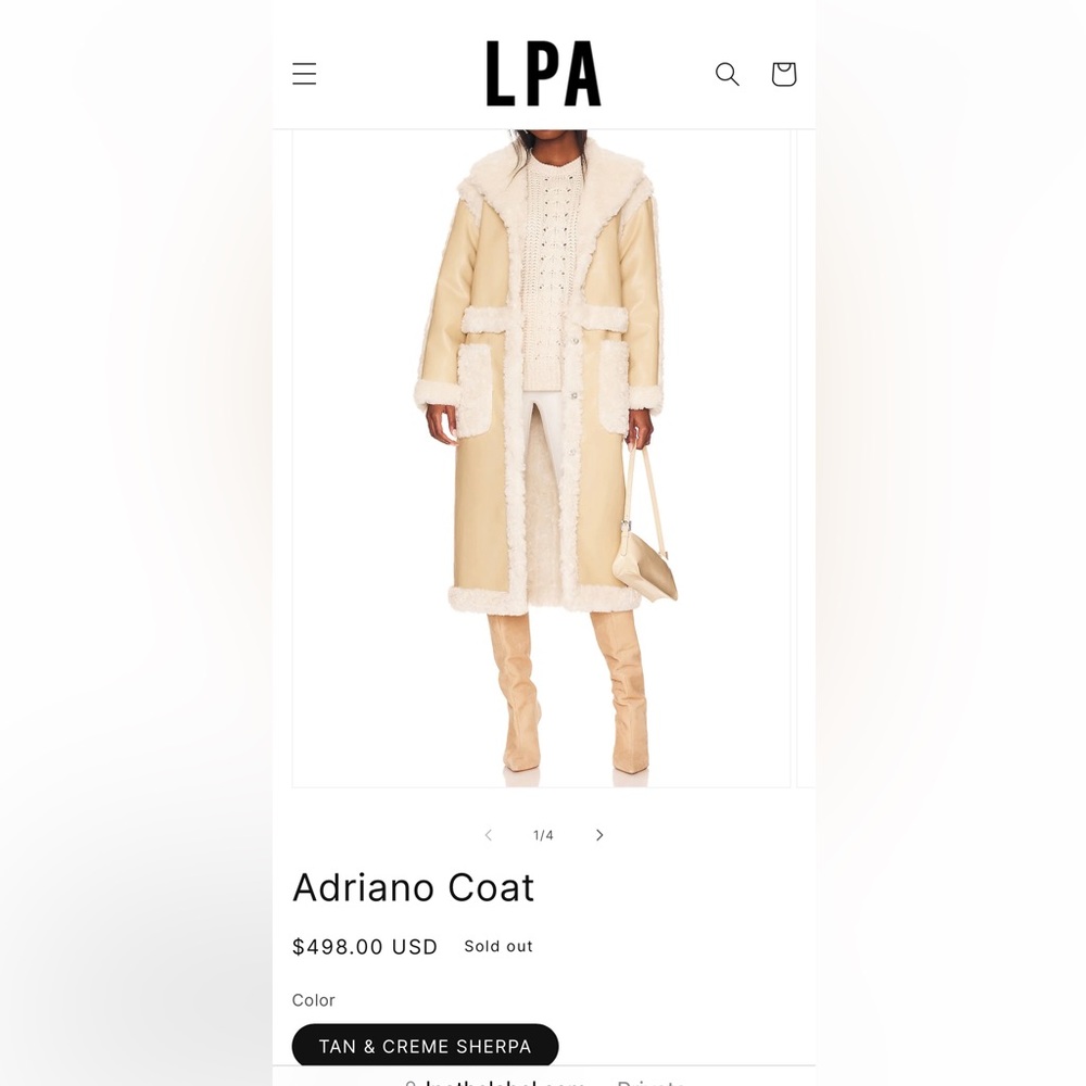 LPA Adriano Coat